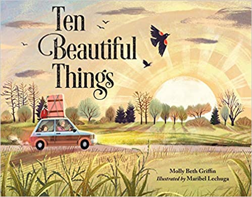 Book cover for Ten Beautiful Things as an example of first grade books