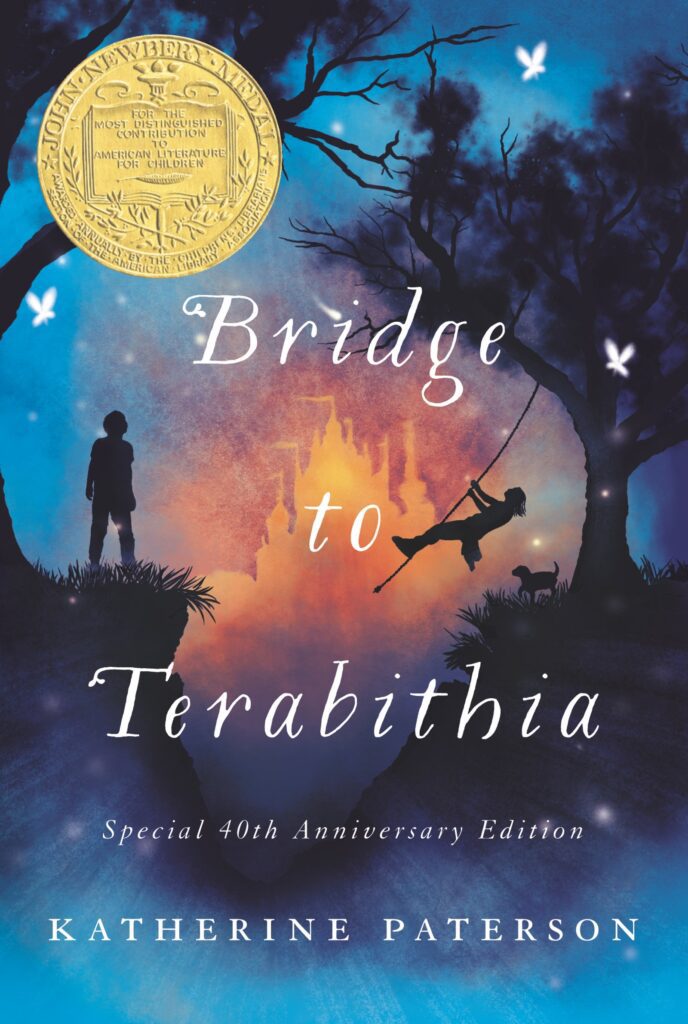 Cover of "Bridge to Terabithia"- children's books about death, as an example of children's books about death