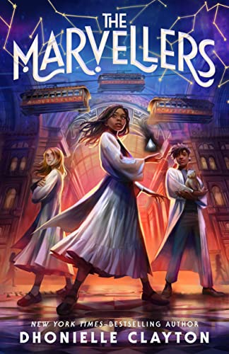 Book cover: The Marvellers by Dhonielle Clayton, as an example of books like Percy Jackso