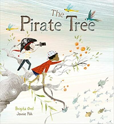 Book cover for The Pirate Tree as an example of children's books about friendship