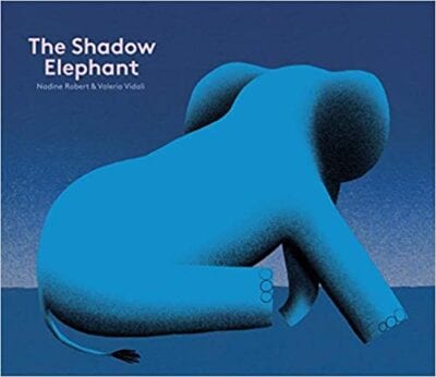 Book cover for The Shadow Elephant as an example of social skills books for kids