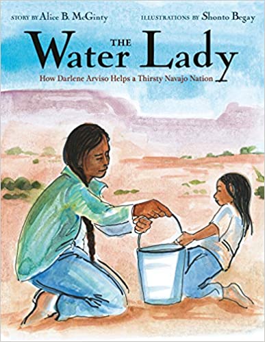Book cover for The Water Lady as an example of 3rd grade books