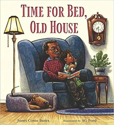 Book cover for Time for Bed, Old House as an example of kindergarten books