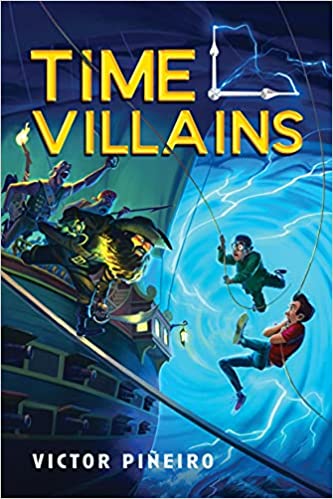 Book cover for Time Villains