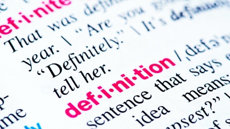 dictionary definition - vocabulary competition