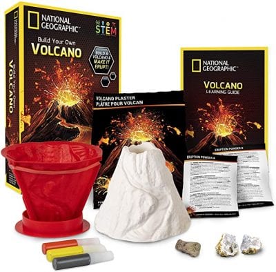 National Geographic Volcano Science Kit as an example of educational toys for second grade