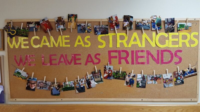 We Came as Strangers, We Leave as Friends