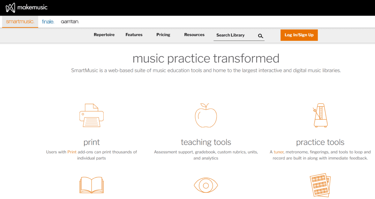 music homework website