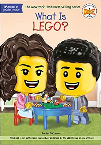 Book cover for what is LEGO as an example of 3rd grade books