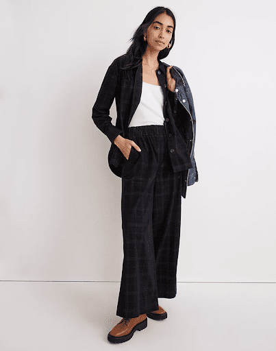 Corduroy Wide-Leg pants- teacher pants