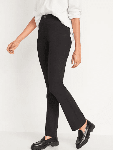 High-waisted Wow Boot-cut Pants